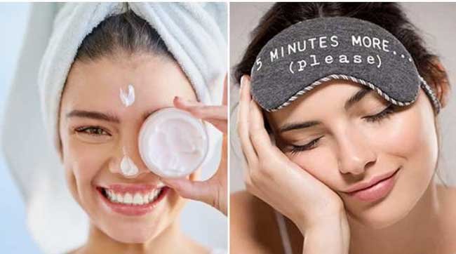 For Perfect Face Skin Night Time Skin Care Are :