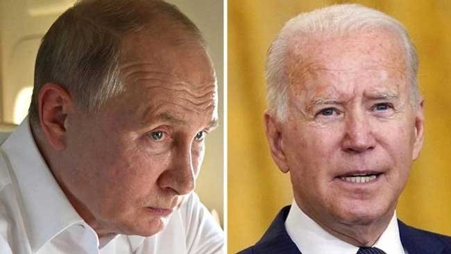 Vladimir Putin announces sanctions on Joe Biden and several top US officials.