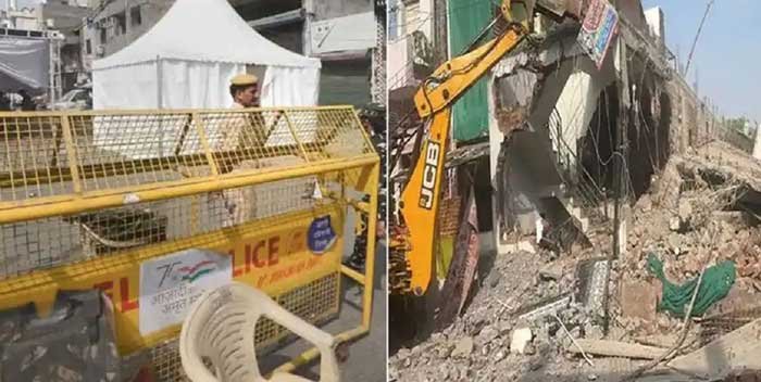Anti-encroachment drive begins in Jahangirpuri days after clashes