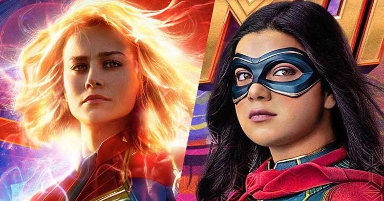 Watch Captain Marvel in a new look from the Ms. Marvel series.