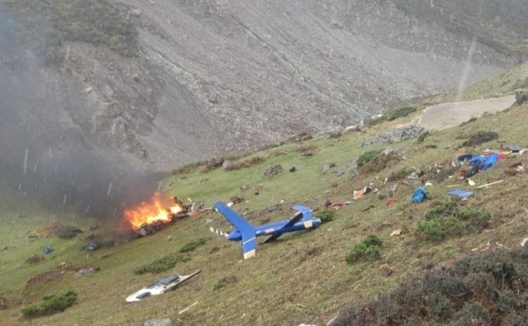 Uttarakhand: Major accident in Kedarnath Dham, 4 killed in helicopter crash