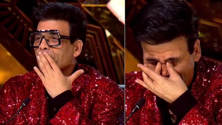 Jhalak Dikhhla Jaa: Karan Johar gave a blockbuster film at the age of 26, could not stop his tears after watching his journey today