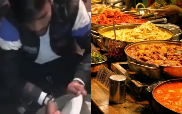 Viral Video: Hostel boy came to eat food at an unknown wedding, the groom's words surprised