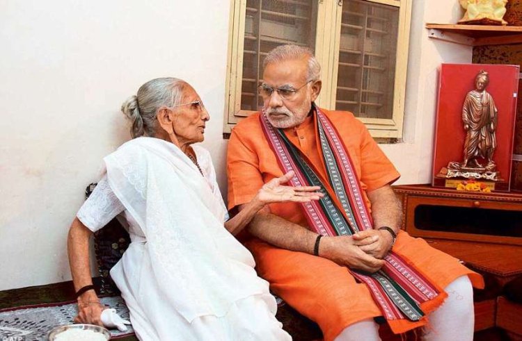 PM Modi की मां हीरा बा की अचानक बिगड़ी तबियत, अहमदाबाद पहुंचे मिलने